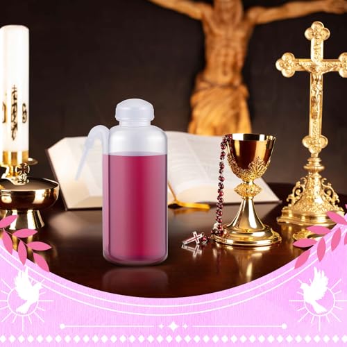 Jingmore Communion Filler Squeeze Bottle 17 oz with Side Spout - Religious Service Supplies