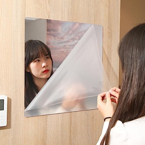 Shatterproof Acrylic Full Length Mirror - 8 x 8 Inches for Kids & Home Gym