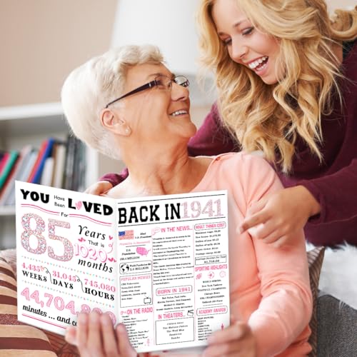 85th Birthday Card for Her - WX-330, Funny Gift for Grandma