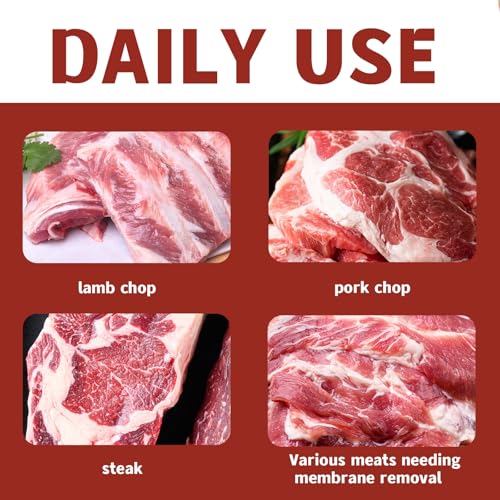 Standard Rib Membrane Remover Kit - Stainless Steel BBQ Tool