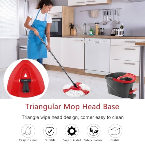 Spin Mop Base Replacement for Vileda/Cedar EasyWring 1 Tank System - 1 Base
