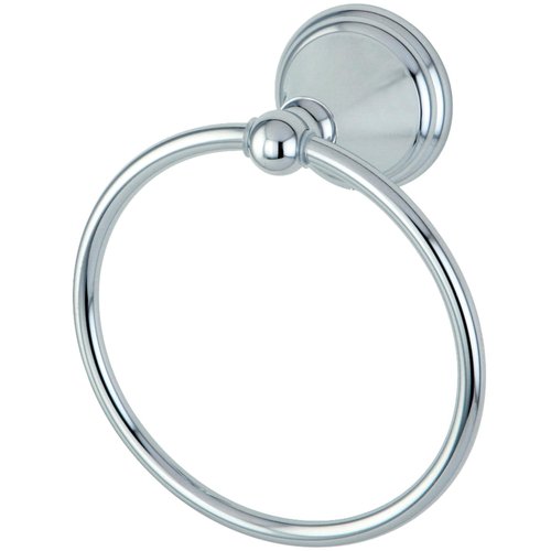 Kingston Brass BA2974C Governor Towel-Ring, 6-Inch, Polished Chrome