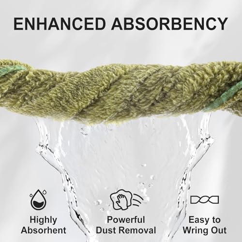 10 Pack Premium Washcloths - Soft, Highly Absorbent Fingertip Towels