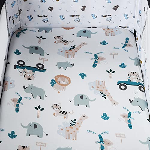 Tontukatu Bassinet Sheet Set - 2 Pack Jersey Knit Fitted Sheets
