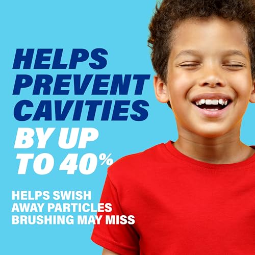 ACT Kids Pure Protect Anticavity Fluoride Mouthwash, Strawberry, 16.9 oz