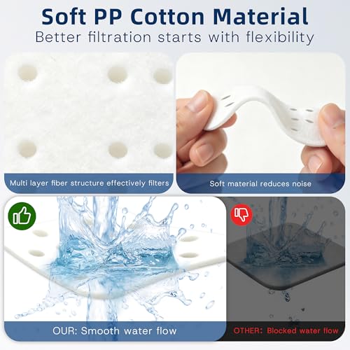 60-Pack Mineral Absorption Pads for Levoit LV600S & LV600HH Humidifiers