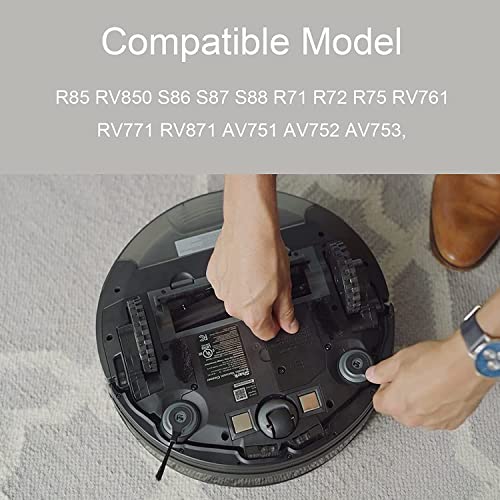 Shark Robot Vacuum Side Brush Replacement Kit - 6 Pack