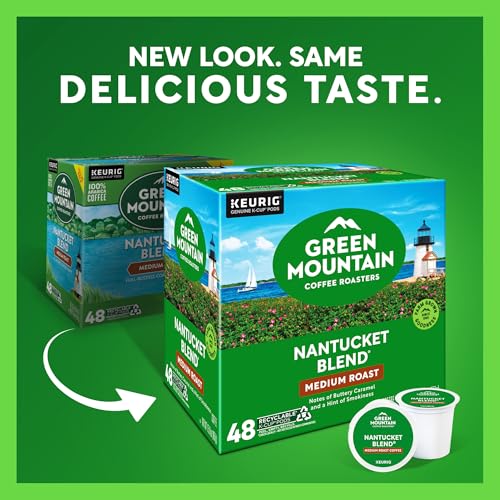Green Mountain Coffee Roasters Nantucket Blend K-Cup Pods, 48 Count