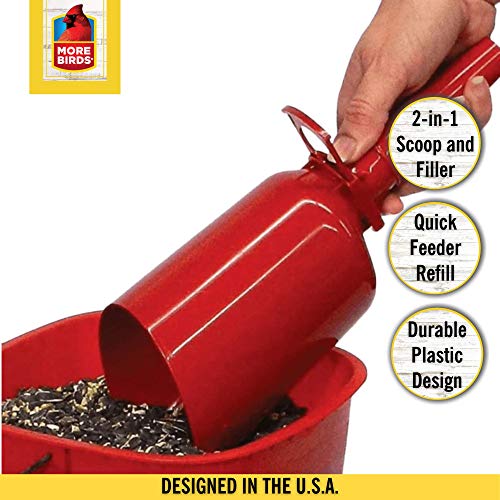 More Birds Ergonomic Seed Scoop - 1.33 lb Capacity