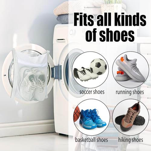 Mozeat Lens Large Honeycomb Mesh Laundry Bag for Sneakers