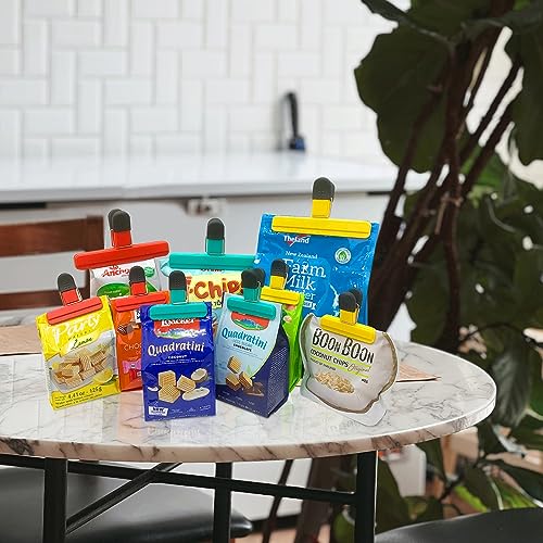 Aranray 11-Piece Heavy-Duty Chip Clips Set - Airtight Food Bag Sealers