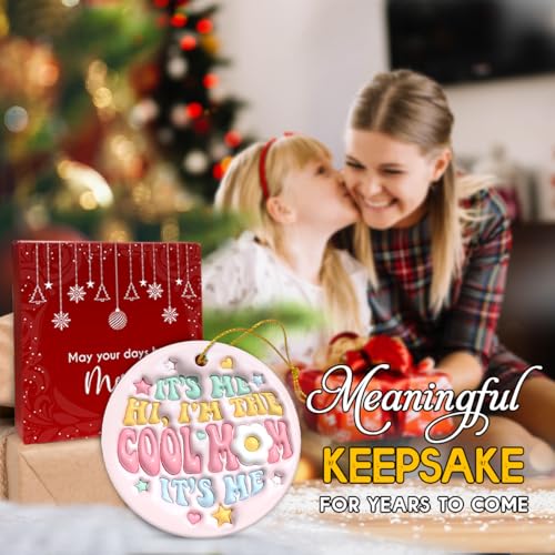Cool Mom Christmas Ornament 2025 - Unique Holiday Keepsake Gift for Mom