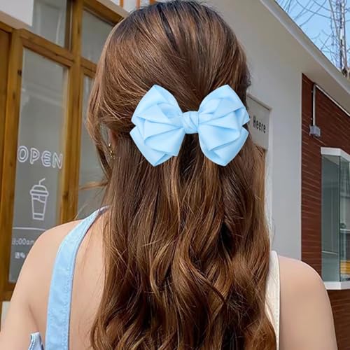 Zolyco 4.5 Inch Boutique Hair Bows with Alligator Clips for Women and Girls