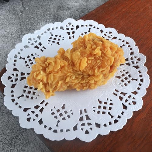 OSVJE Lace Paper Doilies - 4.5 Inch Round, 100 Pcs - Elegant Table Decor