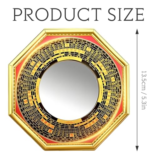 Feng Shui Bagua Mirror - Chinese Convex Protection Wall Decor