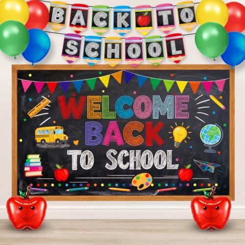 Complete Back to School Decorations Set - Classroom Party Supplies