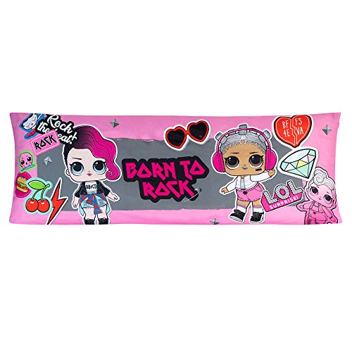 LOL Surprise Body Pillow Cover, 54 in x 20 in, Super Soft Microfiber