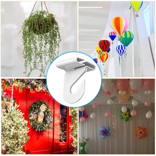34 Pcs Heavy Duty Ceiling Hooks for Hanging Plants & Decorations