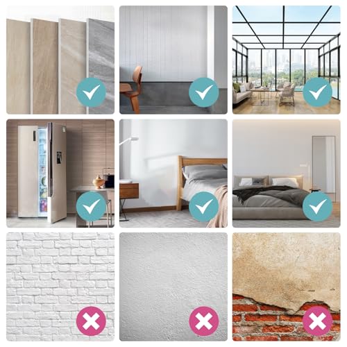 4 Pack Shower Curtain Clips - Self-Adhesive Windproof Water Splash Weights for Bathroom