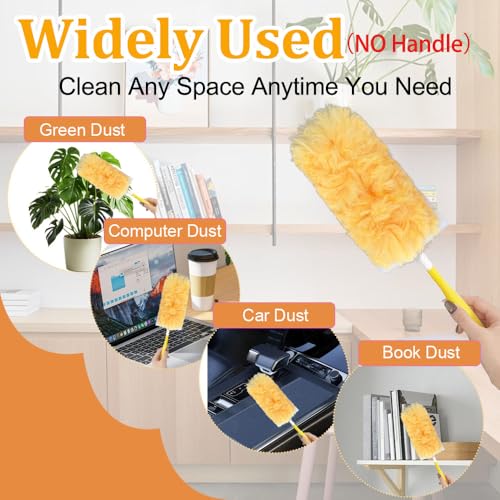 30-Pack Heavy Duty Disposable Duster Refills for Dusting