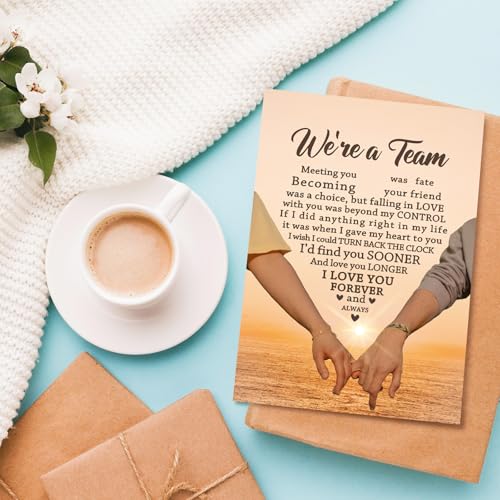 Romantic Valentine's Day Card for Couples - Heartfelt Keepsake