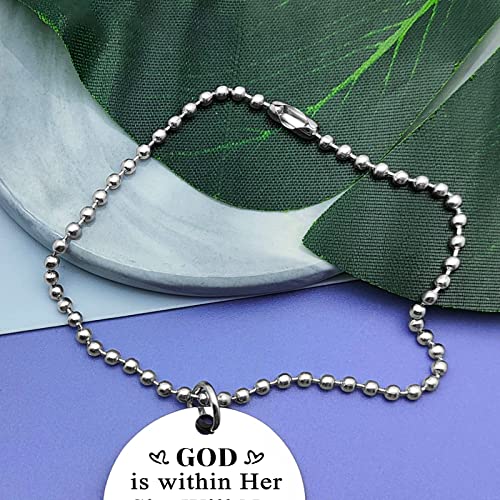 Inspirational Rear View Mirror Hanging Ornament for Women