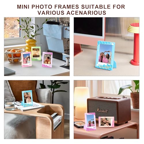 WOGOZAN 2x3 Mini Picture Frames for Fujifilm Instax Mini - 5 Pack