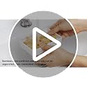 Maqqet Bamboo Soap Dish with Non-Slip Pads - Durable Wooden Bathroom Holder