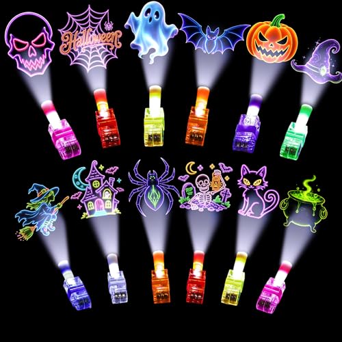 24PCS Halloween Finger Lights for Kids | Glow Party Favors