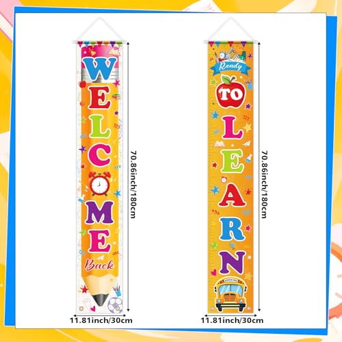Welcome Back to School Banner - Ready to Learn & Welcome Back