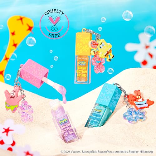 wet n wild SpongeBob Bikini Bottom Cooling Lip Oil - I Wumbo