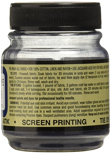 Jacquard Procion MX Fiber Reactive Dye, Medium Blue, 2/3 Oz (Pack of 5)