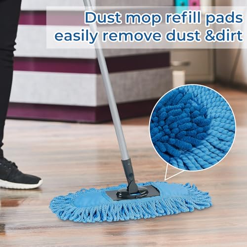 KalTell 2-Pack Dust Mop Replacement Heads for O-Cedar Duster