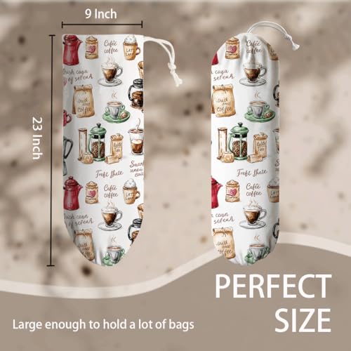 Reusable Plastic Bag Holder Dispenser for Kitchen & Pantry