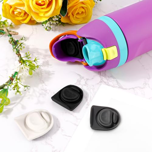 3pcs Replacement Stopper for Owala FreeSip 24/32oz, Water Bottle Top Lid Gasket Parts for Owala 16/19/24/32/40oz Seal Bottle Cap Mouth Silicone Bottle Gasket Plug Accessories, BPA Free(3 Colors)