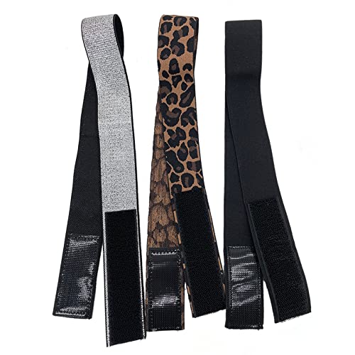 Atimiaza 3 Pcs Elastic Wig Bands for Lace Melting and Edge Laying