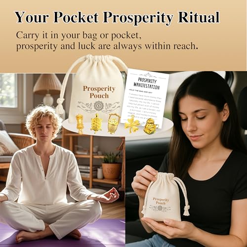 Feng Shui Affirmation Card Gift for Wealth & Abundance