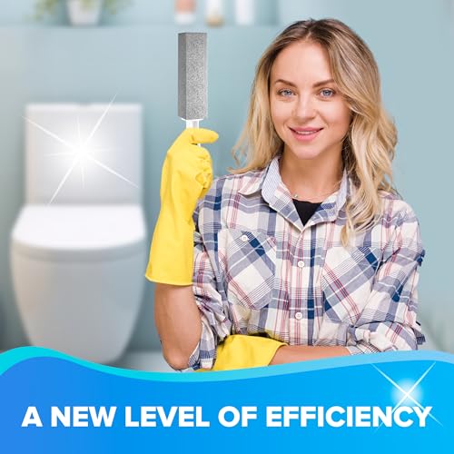 DISIWENE Pumice Cleaning Stone with Handle - Hard Water Stain Remover