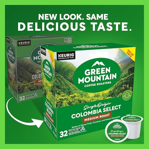 Green Mountain Coffee Colombia Select Medium Roast K-Cup Pods - 32 Count
