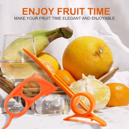 Citrus Peeler Tool Set - Easy Orange Lemon Peel Cutter, 3 Pack