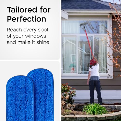 Tyroler Pack of 2 Microfiber Cloths for High Window Cleaning - Bright Tools