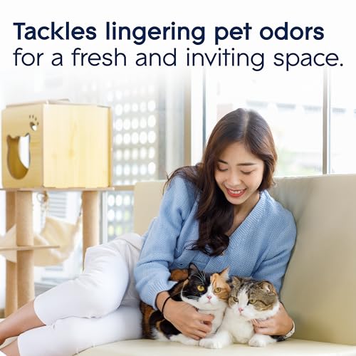 Glade PlugIns Air Freshener Refills, Pet Fresh Scent, 6 Pack (1.34 Fl Oz)