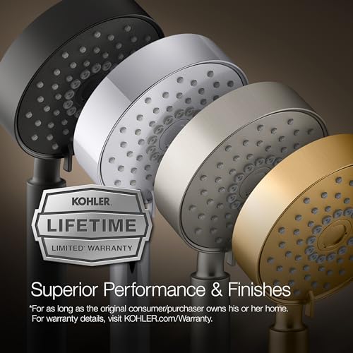 Kohler 72414-G-2MB Awaken® G90 Three-function handshower, 1.75 gpm, Vibrant Brushed Moderne Brass