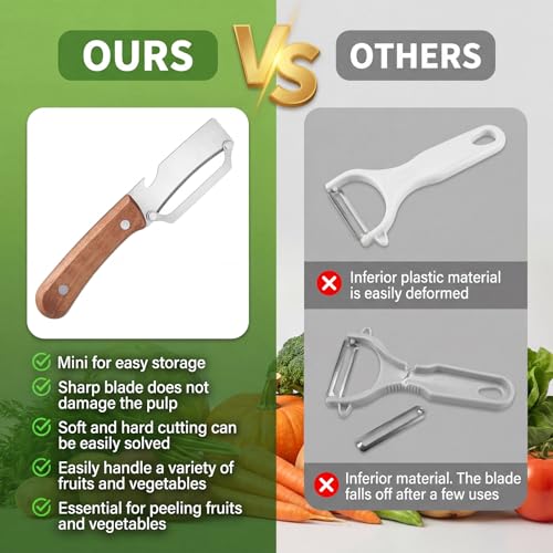 2-in-1 Stainless Steel Vegetable Peeler & Bottle Opener