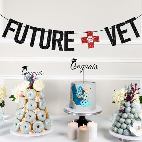 Future VET Banner - Medical School Graduation Decorations