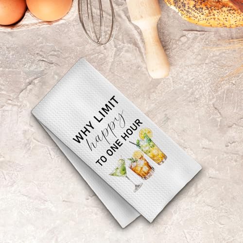 Cocktail Themed Kitchen Towels - Decorative Hand Towels (Alcohol004)