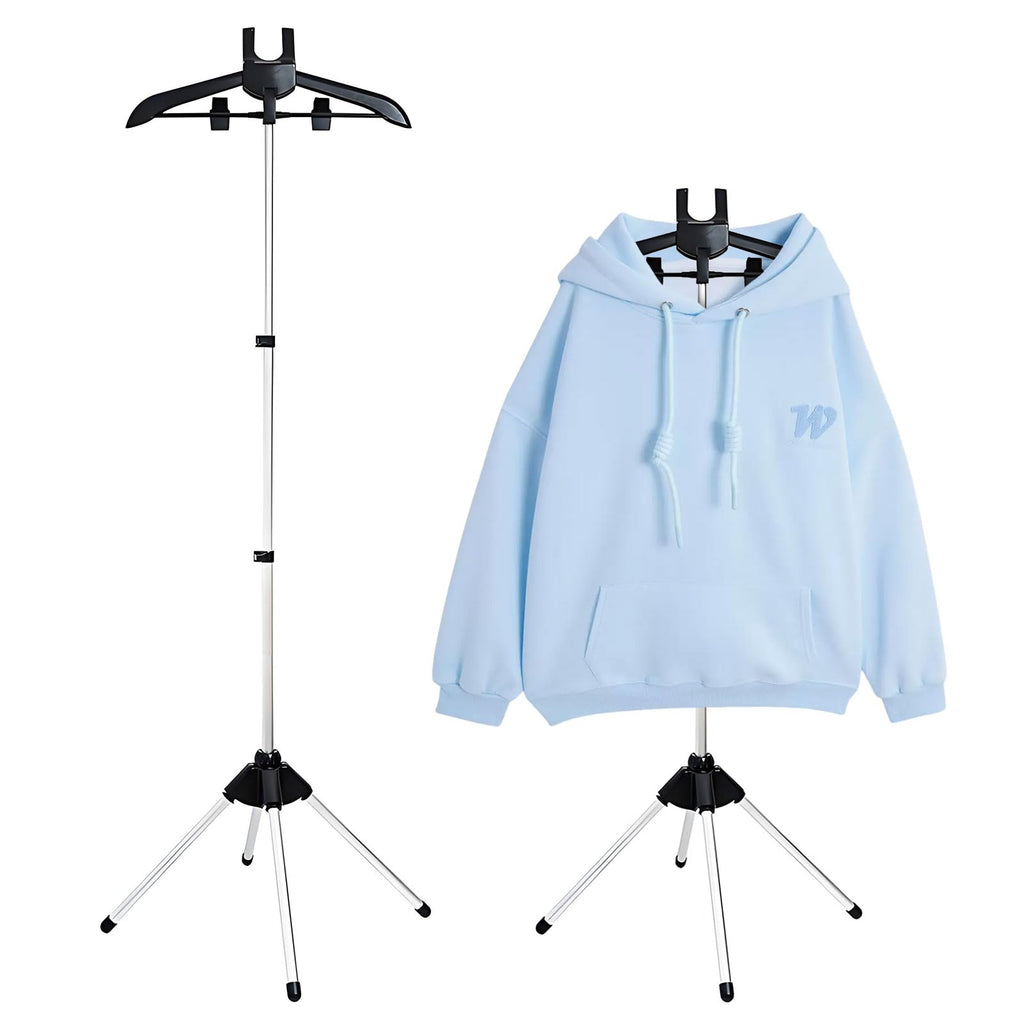 Adjustable Steamer Stand for Clothes, 32-63 inch T Shirt Display Stand, Steam Rack For Clothes,Handheld Garment Steamer Rack, Garment Hanger for Steaming Clothes for Clothing Garment Coat Retail
