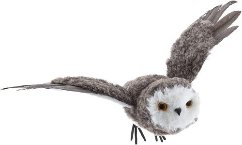 Brown Flying Owl Ornament - Charming Home Decor Accent | Perfect for Nature Lovers