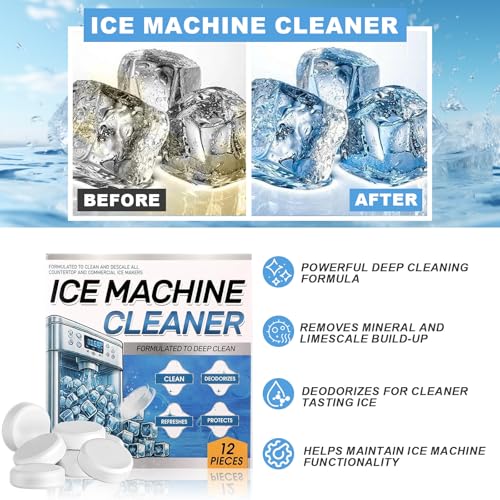 Universal Ice Machine Cleaner & Descaler Tablets - 24/36 Count
