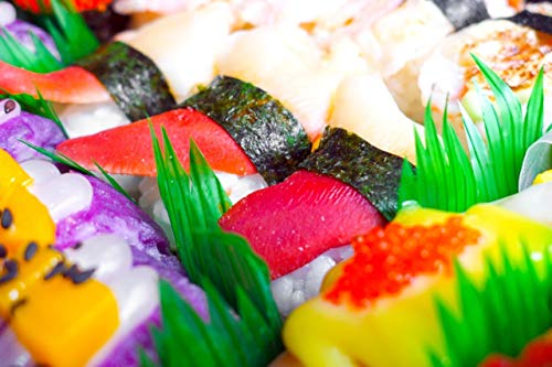 1000pcs Sushi Grass Baran Garnish - Food Divider for Bento & Sashimi
